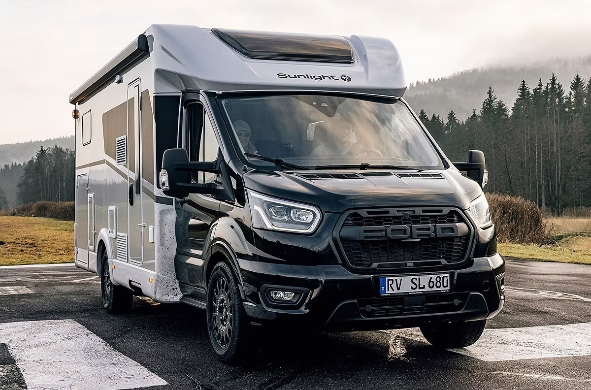 Sunlight T670S — exterieur detail